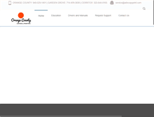 Tablet Screenshot of orangecountycopiersandprinters.com